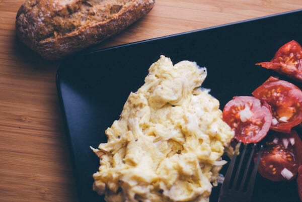 oat scrambled eggs