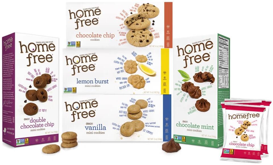 HomeFree Vanilla Mini Cookies