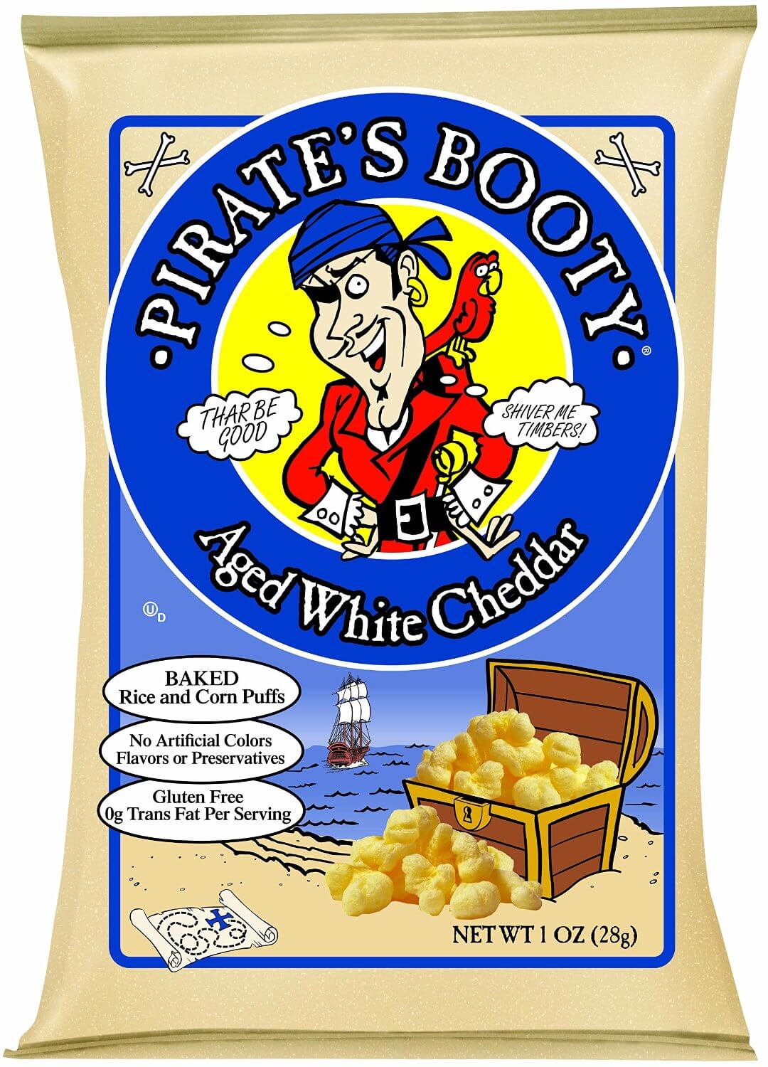 Pirate's Booty White Cheddar Rice & Corn Puffs