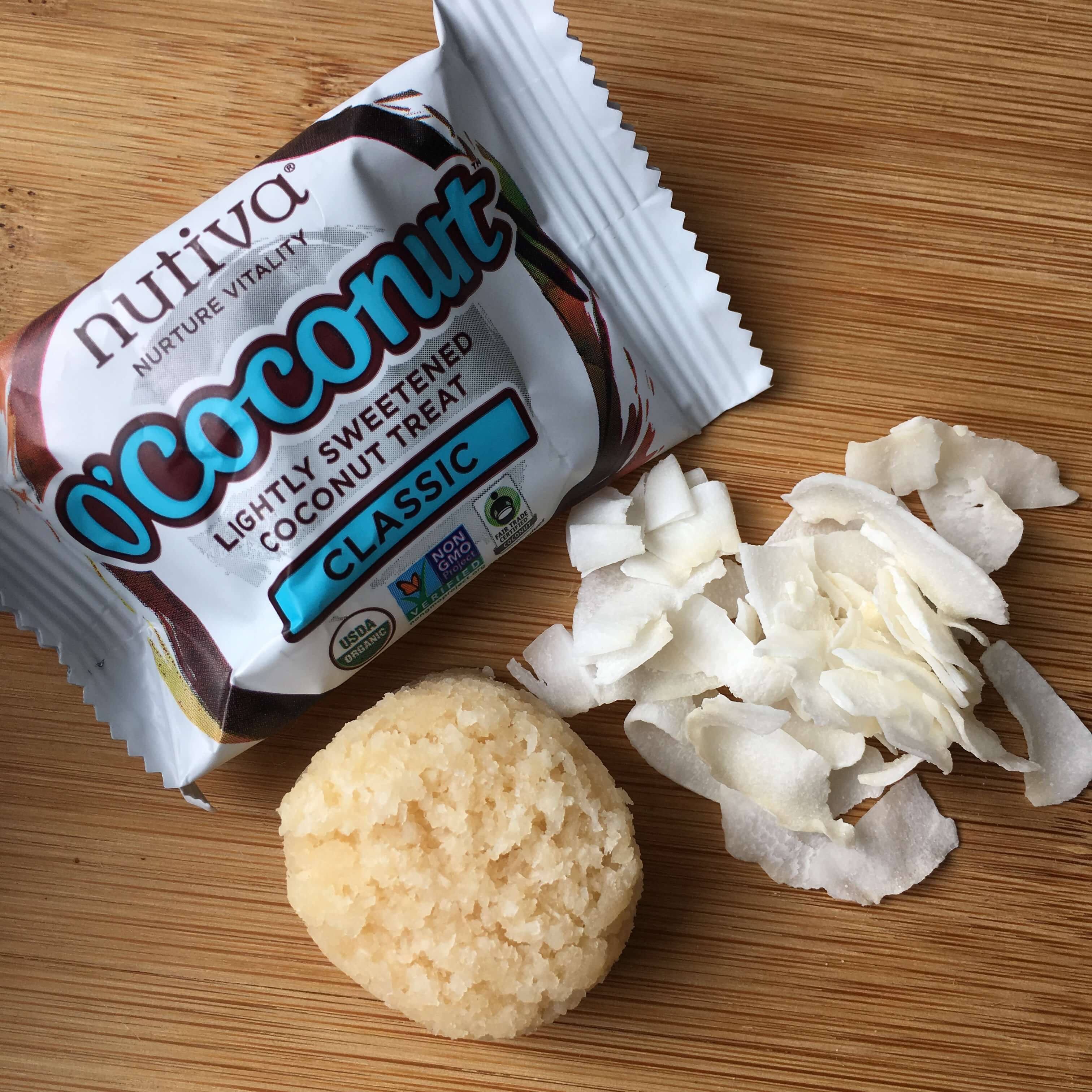 Nutiva O'Coconut Classic and O'Coconut Hemp & Chia Treats