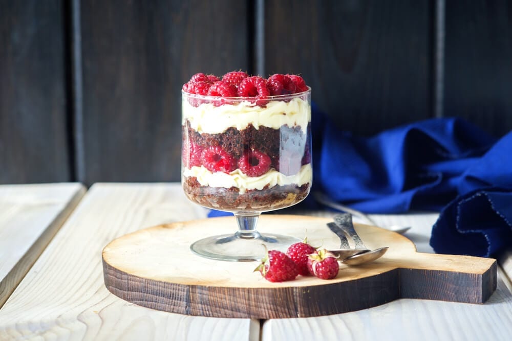 Healthy Party Snacks Trifle