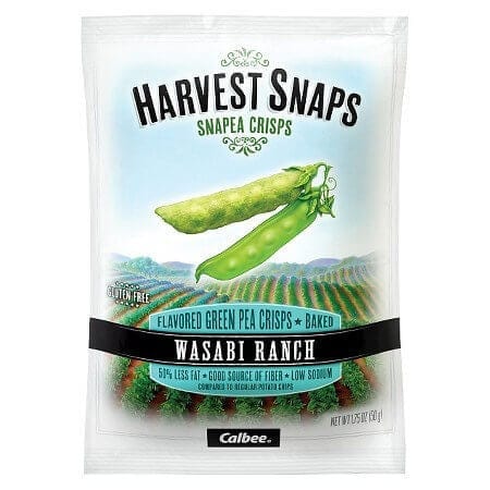 Harvest Snaps Pea Crisps 1 oz. Bag - Swag Bar